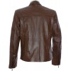 Steve McQueen Legends Gulf Le Man Firestone Heuer Brown Premium Leather Jacket
